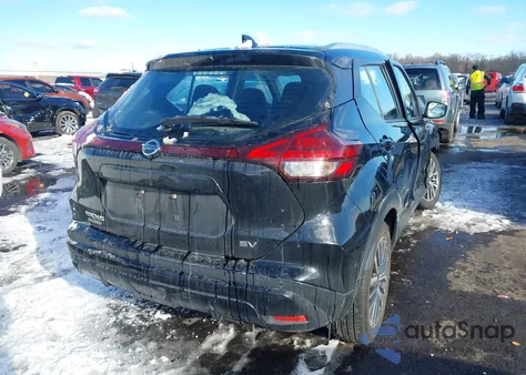 2021 Nissan Kicks Sv Xtronic Cvt from USA, damaged, VIN 3N1CP5CVXML472859